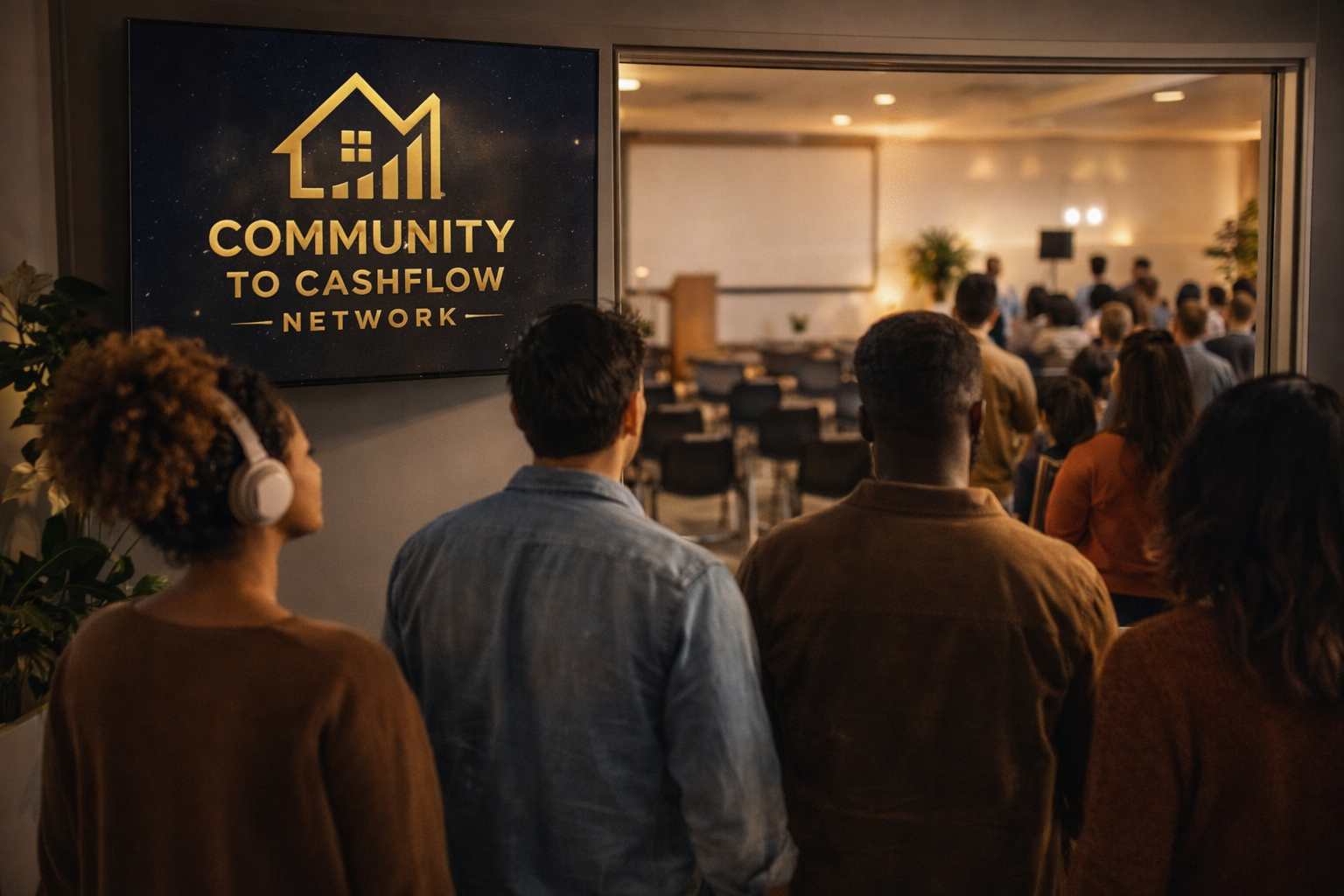 Community to Cashflow Network event audience