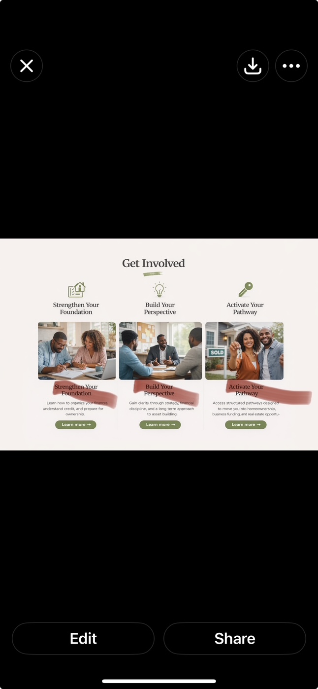 Family reviewing housing readiness plans